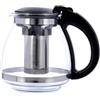 Quid Serenia Teiera Vetro Filtro Inox 1,5 l Sodo Non Adatto Microonde Riciclabile