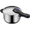 WMF Perfect Plus One Pot - Pentola a pressione a induzione, 4,5 l, con protezione della fiamma, grande segnale di cottura, 2 livelli di cottura, manico con coperchio rimovibile, regolatore di livello