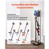 VEVOR Supporto per Aspirapolvere, Compatibile con Dyson V6 V7 V8 V10 V11 V15, Supporto per Aspirapolvere Stabile con Ruote per Aspirapolvere Verticali Senza Fili Dyson DC30 DC31 DC34 DC35 e Accessori