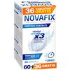 Novafix - Compresse detergenti Triple Action - Per protesi dentarie - Confezione da 96 pezzi (formato economico)