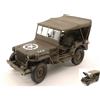 Welly WE18036H JEEP WILLYS U.S. ARMY CLOSED MATT OLIVE 1:18 Modellino