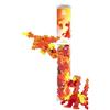 PLUS PLUS Plus-Plus 4375 geniale giocattolo da costruzione, drago di fuoco, pietre da costruzione creative, set di mattoncini per bambini, 100 pezzi
