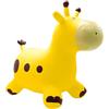 Lexibook, Giraffa Gonfiabile Che Salta, Gioco di Rimbalzo, per Interni ed Esterni, Pompa Manuale Inclusa, Plastica sicura e Resistente, Giallo, BG050GILXB