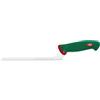 Sanelli Premana Professional Coltello Formaggio Tenero, Acciaio Inossidabile, Verde/Rosso, 35.5 x 3 x 7 cm