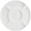 La Porcellana Bianca - Convivio Piatto da Portata Rotondo 5 Parti cm 25,5 in Confezione Regalo, Bianco