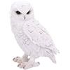Nemesis Now Snowy Orologio Grande 20 cm, Resina, Bianco, Taglia Unica