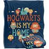 LOGOVISION Coperta HARRY POTTER, super morbida al tatto, 152 x 127 cm