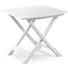 Ipae Progarden Tavolo Pieghevole Rettangolare Bianco 79x72x70h cm Venere di Ipae Progarden