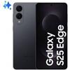 Samsung S25 Edge S937 12+512GB 6.7" 5G Titanium Jetblack Dual Sim Garanz Europa
