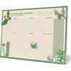 Grupo Erik: Planning da Tavolo A3 Botanical Cacti in spagnolo | Planner settimanale 29,7 x 42 cm con 54 fogli a strappo, Agenda Organizer, Weekly Planner o Calendario Planner da scrivania