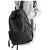 HYC00 Zaino Scuola Media, Superiore, Università, per Ragazzi, Leggero Resistente all'acqua, Casual Daypack, Cartella Adolescente, per PC 14 Pollici, A-Nero