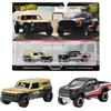 Hot Wheels Ford Bronco R & F-150 Raptor 2-Pack - Hot Wheels Premium Scala 1/64