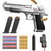 DAZZTIME Pistola Giocattolo a Proiettile Morbido,Blaster in Schiuma,Pistole Giocattolo Sparatutto,Giocattolo di Schiuma Blaster,per il Gioco All'interno e All'aperto,Regali di Compleanno per 14+