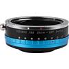 Fotodiox Pro IRIS Adattatore per Obiettivo Compatibile con Obiettivi Canon EOS EF Full Frame su Fotocamere con Attacco Micro Four Thirds (MFT)