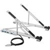Targus Supporto portatile+Hub USB-A Argento