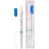 VACUTEST KIMA Tampone Stuart Asta In Plastica 12 Mm Con Terreto Di Trasporto 1 Pezzo