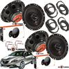 Jbl EvoTuning Kit 4 Casse Altoparlanti JBL Anteriori e Posteriori per Lancia Delta dal 2008