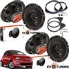 JBL Kit 4 Casse Altoparlanti JBL Stage2 Anteriori e Posteriori per Fiat 500