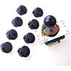 Sanwa JLF-TP-8YT Joystick + Sanwa 8 pezzi OBSF-30 Push Button Bundle Kit Colore: Nero - per Arcade Game 4 & 8 Way regolabile, compatibile con Catz Mad SF4 Tournament Joystick S@NWA