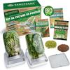 Kit Di Coltivazione per Germogli Bio - Set Da 1, 2 O 3 Barattoli per Germogli -