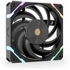 Valkyrie Ventola per Case Valkyrie X12F ARGB REGULARD BLADE 1x120mm, Colore Nero
