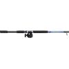 Shakespeare canna da barca Firebird - Costruzione leggera in carbonio, impugnature moderne in EVA, portamulinello DPS imbottito, durevole e sensibile per la pesca in barca in acqua salata 7ft, 20-30lb