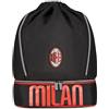 Seven Borsa AC MILAN glorious history da palestra, Fondo rigido porta scarpe, Portaborraccia, Bambino, Ragazzo, Calcio, Prodotto ufficiale, Idea regalo
