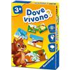 Ravensburger Italy 24112 - Dove Vivono? Gioco Educativo