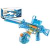 StimuVariety Pistola Elettrica ad Acqua per Adulti Bambini, Acqua Automatiche Spara Acqua con Luce a LED, Piscina Spiaggia Giocattoli per Feste all'Aperto Ragazzi Ragazze, UMP45 Blu
