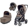 Peg Perego Trio City Loop Pro Con Lounge Recline - Peg Perego Pine Bark