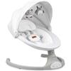 MoMi KENANI Sdraietta per bambini fino a 9 kg, pieghevole, con telecomando e Bluetooth, batteria ed elettricità, cintura di sicurezza a 5 punti, protezione parasole, zanzariera