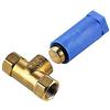 SAM 3008663000 Kit di Montaggio a Parete 1/2, Accessori Design per upv, Argento