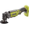 Ryobi R18MT-0 Utensile Multifunzione a Batteria 18V ONE+, Batteria non Inclusa, Testa Orientabile a 4 Posizioni, Velocità Variabile a 6 Posizioni, per Levigare, Livellare e Tagliare