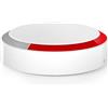 Somfy 2401491 Sirena Esterna Wireless, con Allarme Antifurto da 112 Db e Lampeggiante, Bianco