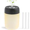 KISSLEAF 650ml mini umidificatore per ambienti per camera da letto, cameretta, piante, 6H lunga durata 28 dB umidificatore silenzioso per bambini(nero)
