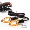 tempo di saldi Kit 2 Frecce Moto Omologate 12V 9x3x2 cm Universali Resistenti ed Impermeabili, Frecce Moto Led compatibili anche per Scooter