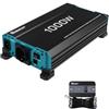 Renogy 1000W/2000W Power Inverter 12v 220v Onda Pura, DC 12V in AC 220V con 2 EU Presa & Telecomando trasformatore per Camper, Camion, Roulotte, Pannelli Solari, Picco 2000W