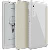 TUDIA SKN FLIP V2 compatibile con Cover Onyx Boox Palma 2 - [Tecnologia di accensione/spegnimento automatico avanzata] Custodia in pelle testurizzata trasparente antiurto (Beige)