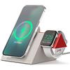 elago MS5 Duo Supporto di Ricarica Wireless - Compatibile con Caricatore MagSafe, Compatibile con Apple Watch Serie, Compatibile con iPhone 17/16/15/14/13/12 [Caricatore Non Incluso]