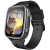 GiDaCom Orologio per Bambini con Pulsante SOS, Videochiamata HD, Modalità Scuola, Posizionamento LBS+WIFI, Schermo da 1,83 pollici, Smartwatch 4G CON SIM (Nero)
