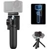ULANZI MT66 Mini treppiede fotocamera con velcro e sgancio rapido, Treppiede portatile con adattatore a sgancio rapido per action cam, Treppiede da viaggio per Action 5 Pro/4/3, DJI OSMO 360