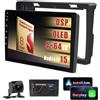 Inefala [8core 4G+64G]Inefala Autoradio per Citroen Berlingo B9 2008-2017, Android 15 Qualcomm Snapdragon Chip, Wireless Carplay Android Auto, 9 Stereo Auto Bluetooth con GPS WiFi DSP RDS Retrocamera Mic