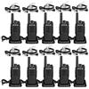 Retevis RT668 Walkie Talkie Professionali, con Auricolare, PMR446 Walkie Talkie Ricaricabili, Licenza-Libero, VOX, Radio Trasmittente Professionale per Fornitori, Fábrica (Nero, 10 Pezzi)