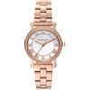 Michael Kors Orologio Norie Donna, movimento a tre lancette, cassa in acciaio inossidabile oro rosa da 28 mm con bracciale in acciaio inossidabile, MK3558
