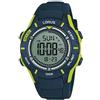 Lorus Orologio Cronografo Digitale Bambino con Cinturino in Silicone R2365MX9