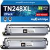 MYCARTRIDGE TN248XL compatibile con Brother TN248 TN248XL per Brother MFC-L3760CDW Toner DCP-L3560CDW MFC-L3740CDW TN248 TN-248CMYK TN-248VAL 248