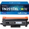 MYCARTRIDGE TN2510XL TN-2510XL Toner compatibile per Brother MFC-L2835DW HL-L2400DWE DCP-L2660DW DCP-L2665DW HL-L2445DW DCP-L2620DW DCP-L2627DW per TN2510 TN 2510XL (nero 1-pack)