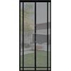 Sekey 90x210cm Tendina Magnetica per Zanzariera, Ideale per Porte da Balcone, Cantine, Terrazze (Ritagliabile in Altezza e Larghezza), Facile da Montare, Colore: Nero
