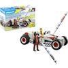 PLAYMOBIL Color 71376 Auto da Corsa, Divertimento Creativo da colorare per Gli Appassionati di Auto, con pennarelli Lavabili e numerosi Accessori, Giocattolo per Bambini dai 5 Anni in su