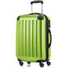 Hauptstadtkoffer ALEX Trolley Rigido Espandibile 75 cm (119 L) con Lucchetto TSA, Valigia da Viaggio Robusta con 4 Ruote Doppie, Mela Verde
